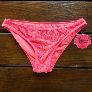 NWT Coral Tropics by Apollo Swimwear Bikini Bottoms M
